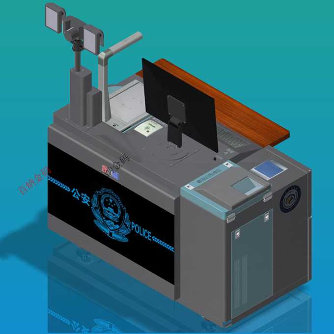 人員信息一體化采集設(shè)備正面圖